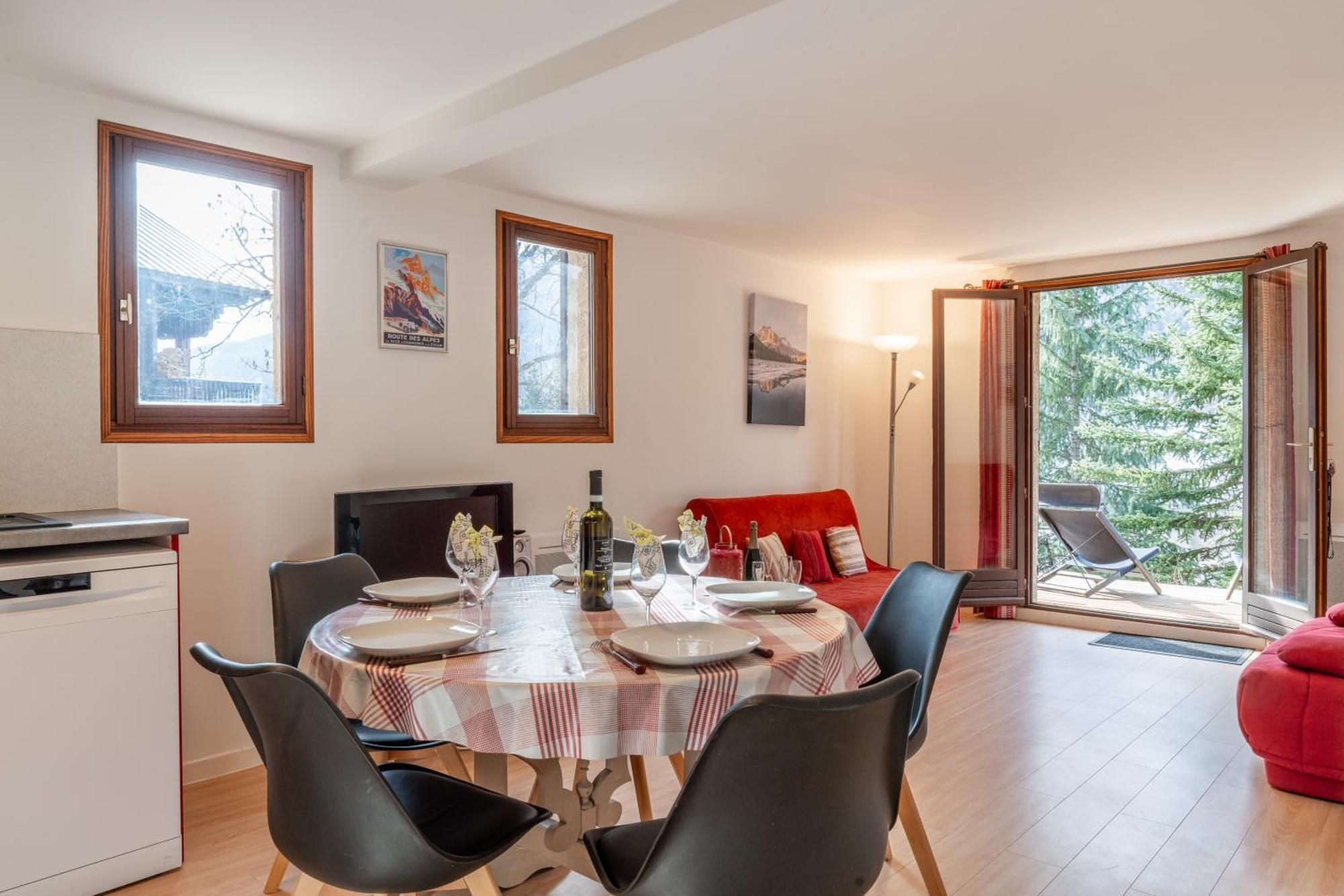 Serre Chevalier Studio 30 M2 Coin Montagne A 8 Minutes Des Pistes Saint-Chaffrey Luaran gambar