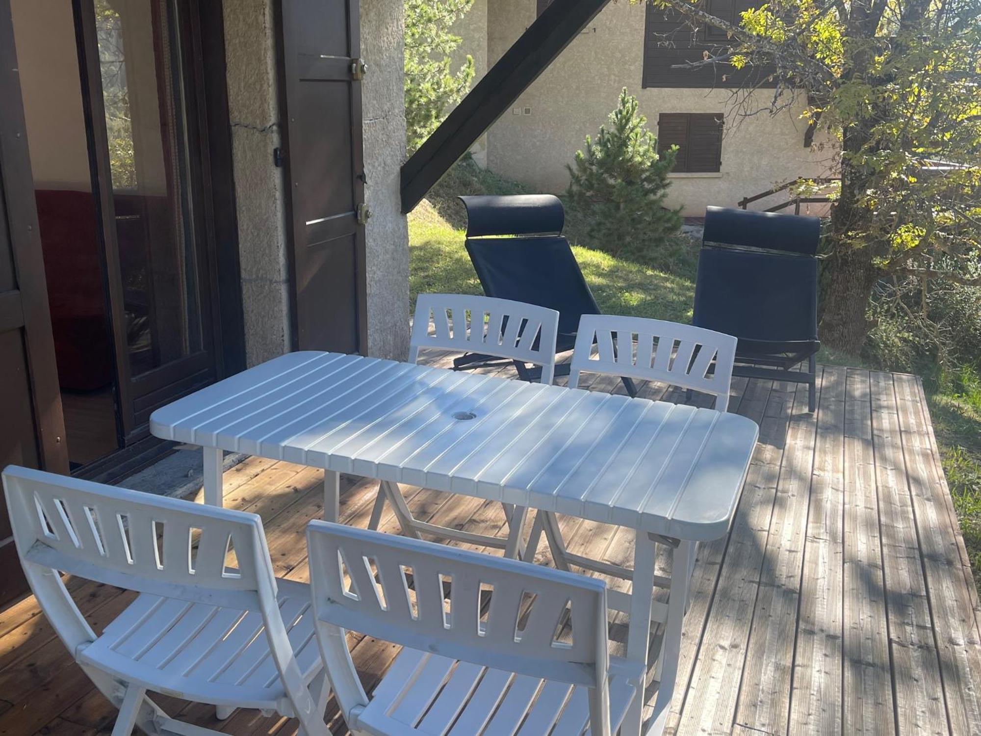 Serre Chevalier Studio 30 M2 Coin Montagne A 8 Minutes Des Pistes Saint-Chaffrey Luaran gambar