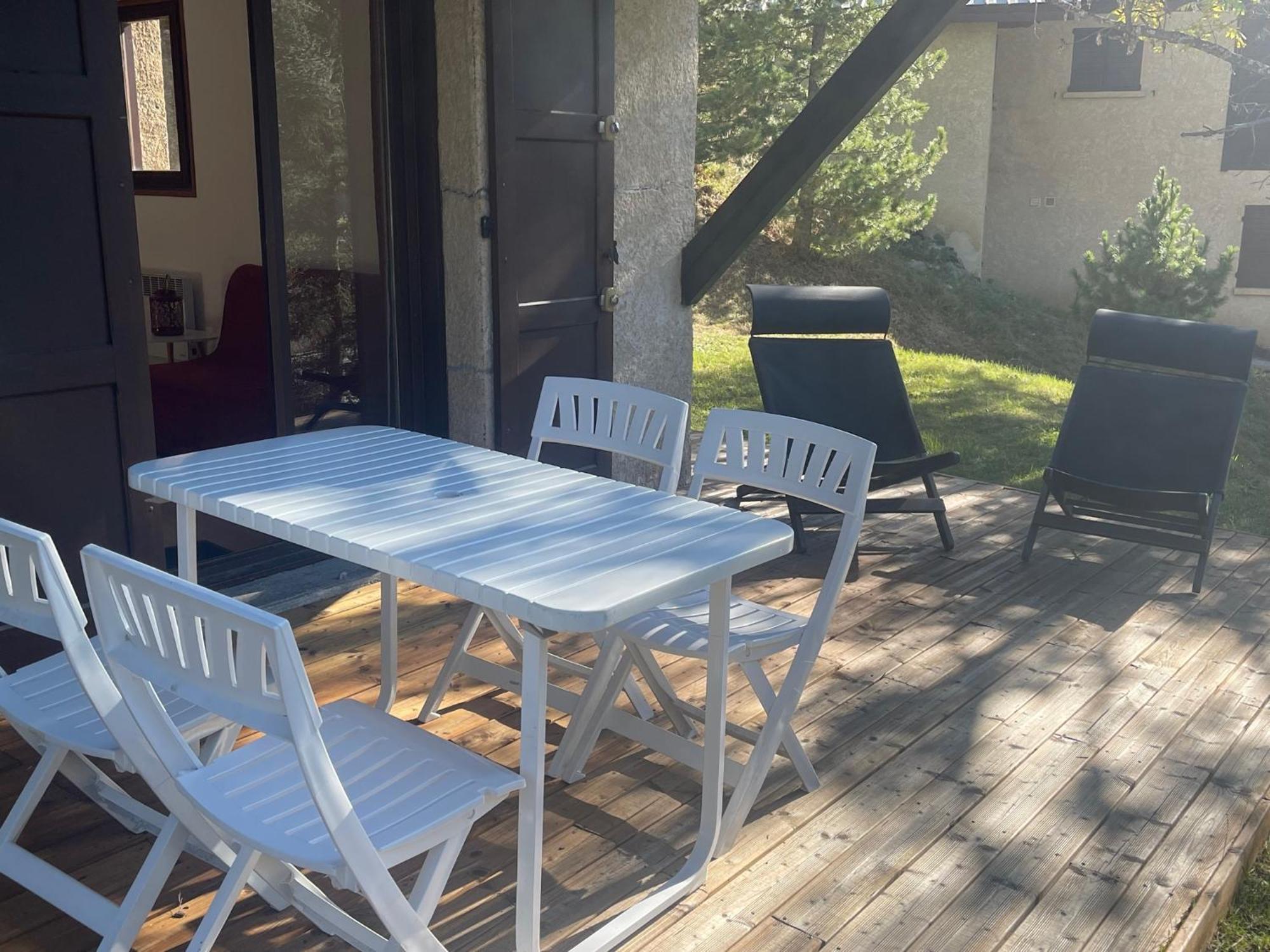 Serre Chevalier Studio 30 M2 Coin Montagne A 8 Minutes Des Pistes Saint-Chaffrey Luaran gambar